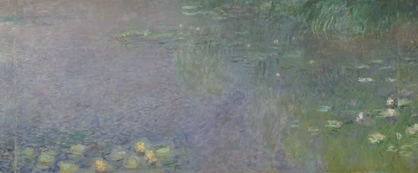 Näckrosor: Morgon, 1914-18 (mitten höger sektion)